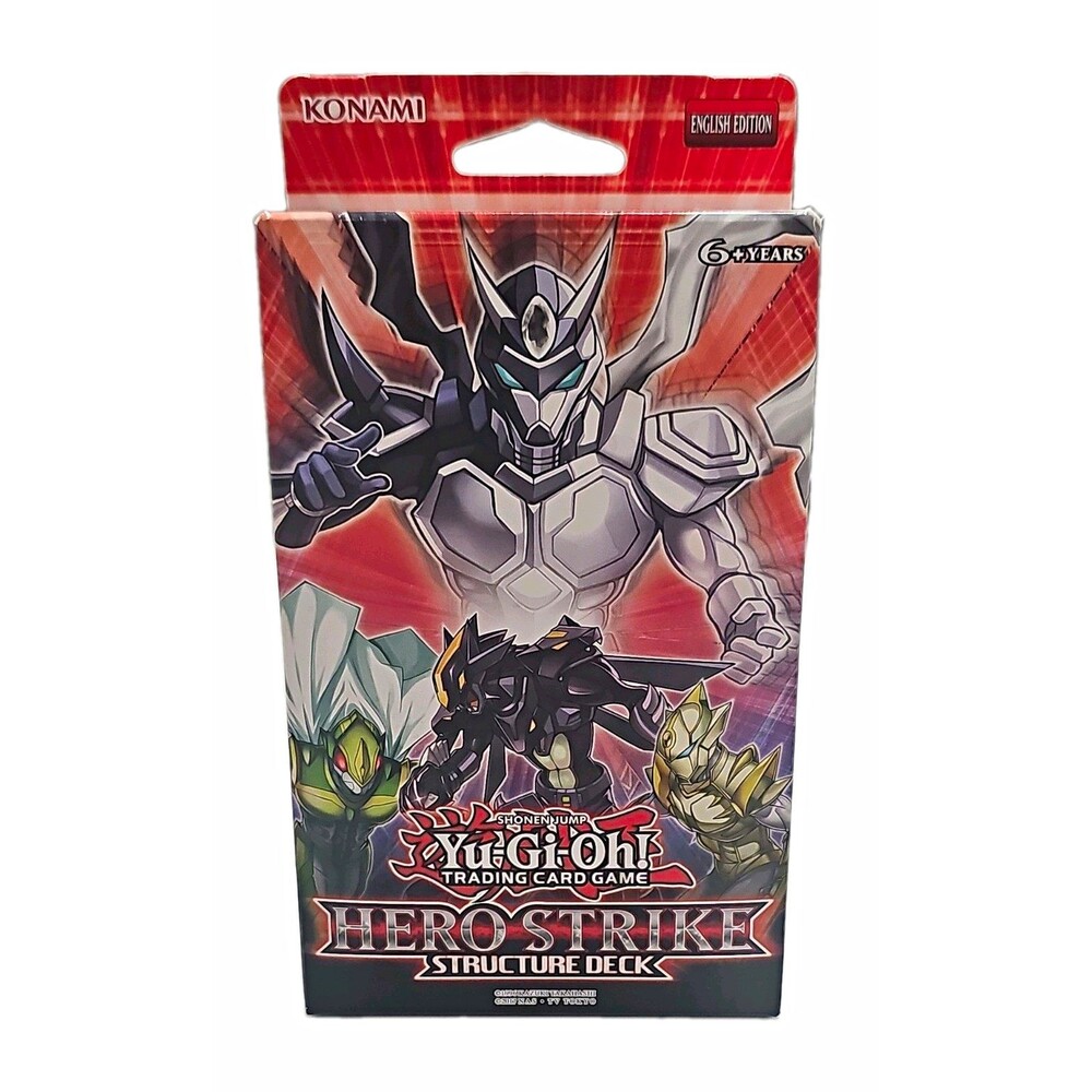 Konami Yu-Gi-Oh! TCG Hero Strike Structure Deck English Edition 45 Cards 2015